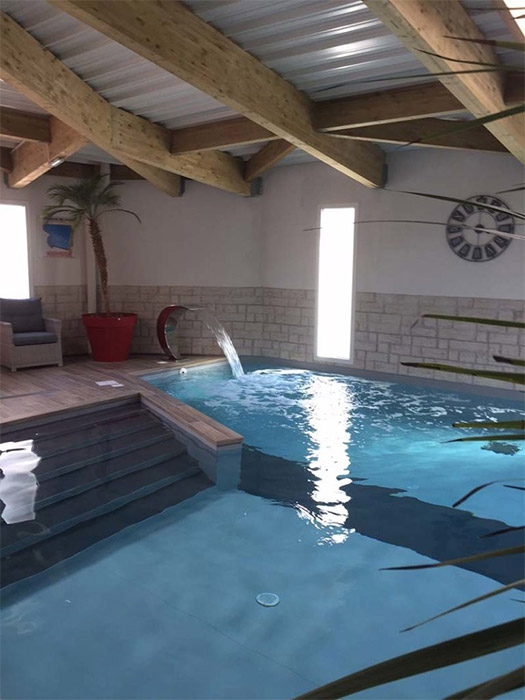 séjour en hôtel avec piscine intérieure sur Vendée